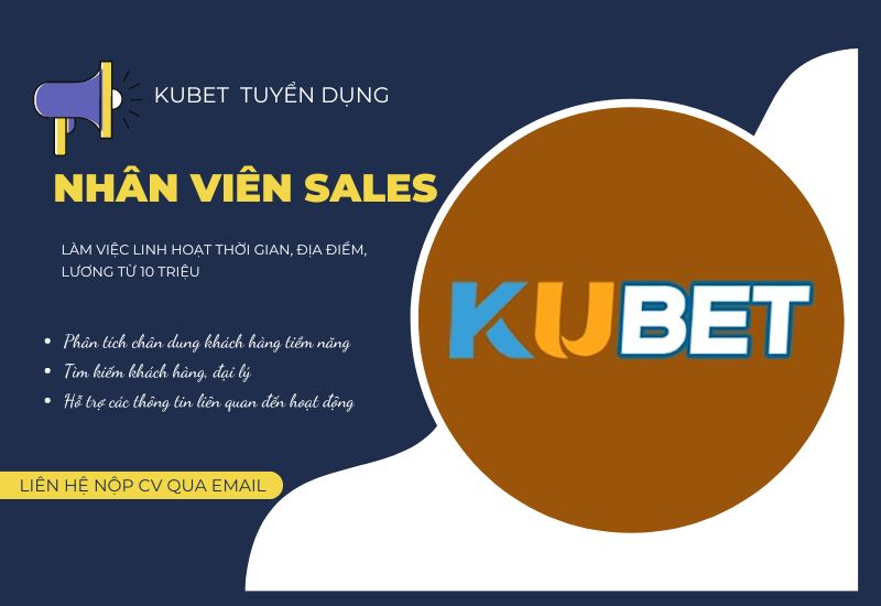 TUYỂN DỤNG SALES lương không giới hạn