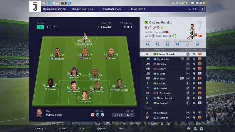 Với FIFA online 4 bạn có thể chọn lựa chế độ chơi phù hợp với nhu cầu của mình